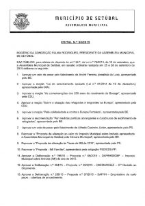 miniatura de Edital 08 2015 Aprovacao da Alteracao ARU