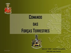 miniatura de Exército – Comando das Forças Terrestres