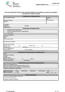 miniatura de Lista de Verificação Técnica – Carnes