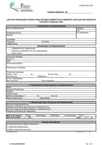 miniatura de Lista de Verificação Técnica – Peixes