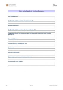 miniatura de Lista de Verificação de Cantinas Escolares