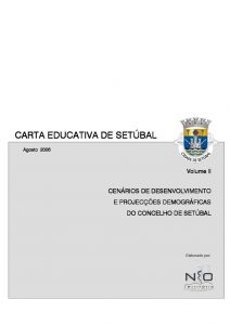 miniatura de Volume II – Cenários de Desenvolvimento e Projeções Demográficas