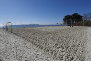 Parque Urbano de Albarquel | Campo de futebol de praia