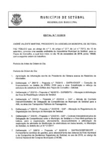 thumbnail of Assembleia Municipal – Edital 13-2018