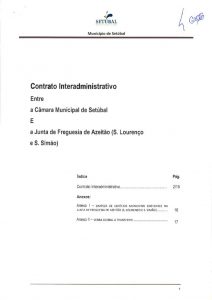 thumbnail of Descentralização Competências – Contrato Interadministrativo – Azeitão