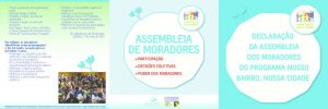 Nosso Bairro Nossa Cidade – Declaração da Assembleia de Moradores