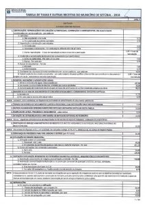 thumbnail of Regulamento e Tablea de Taxas e Outras Receitas 2018 – Tabela