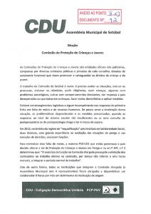 thumbnail of moção – cdu – comissão de proteção de crianças e jovens – anexo 12