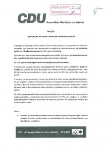 thumbnail of moção – cdu – construção do novo centro de saúde de azeitão – anexo 24