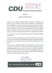 thumbnail of saudação – cdu – bandeira verde eco xxi – anexo 26