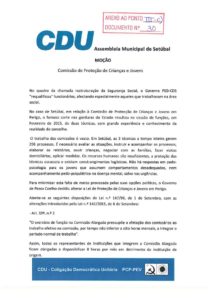 thumbnail of moção – comisões de proteção de crianças e jovens – cdu – anexo 30
