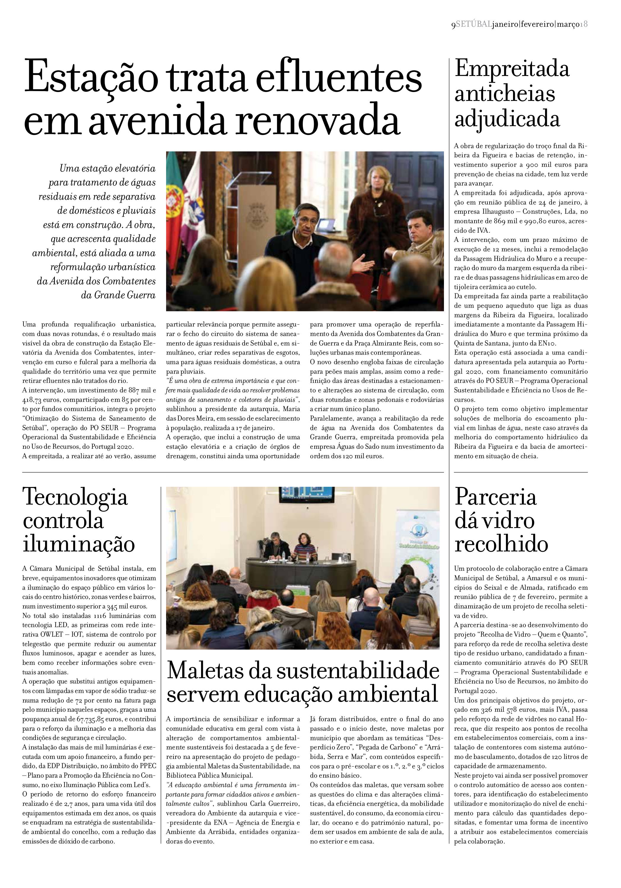 Jornal Municipal Março 2018 Pág. 09