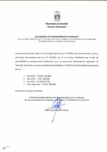 thumbnail of Declaração – Compromissos Plurianuais-2018