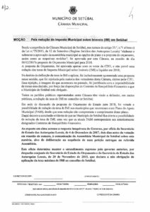 thumbnail of moção – pela redução do imposto municipal sobre imóveis (imi) em setúbal – ps e psd
