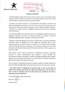 thumbnail of proposta de alteração isenção de derrama – be – anexo 45