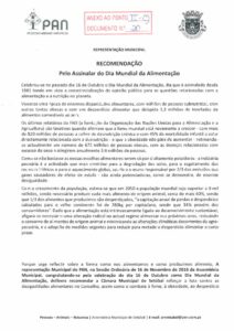 thumbnail of recomendação ‘pelo assinalar do dia mundial da alimentação’ – pan – anexo 20