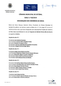 thumbnail of Edital-n83-2019-DesignacaoMembrosMesa-Gambia