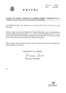 thumbnail of edital 65-2019 – alteração data reunião