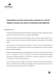 thumbnail of Prog Proc e Condições Gerais – HP 2 Lotes Nova Azeda