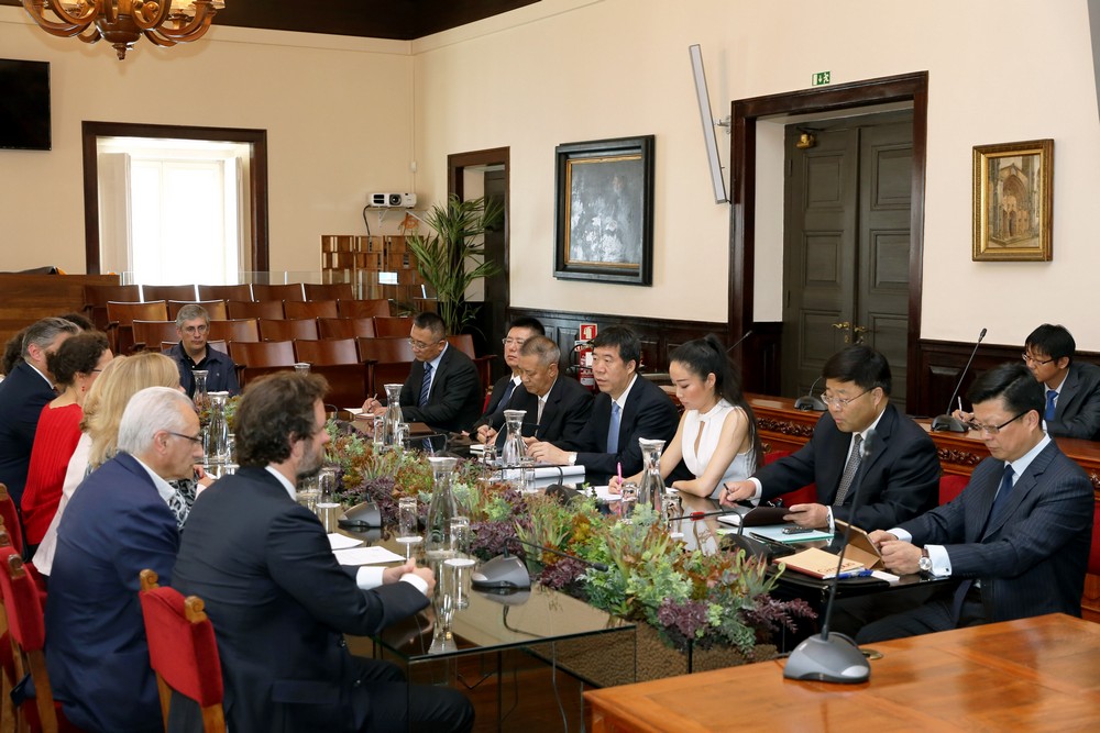 Visita do Vice - Presidente do Governo Municipal de Tianjin
