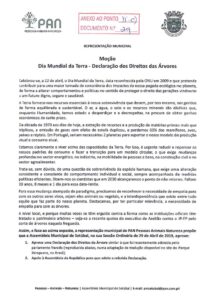 thumbnail of moção – dia mundial da terra – declaração dos direitos das árvores – pan – anexo 29
