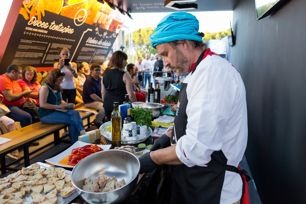 Feira de Sant'Iago 2019 | Showcooking do chef Chakall