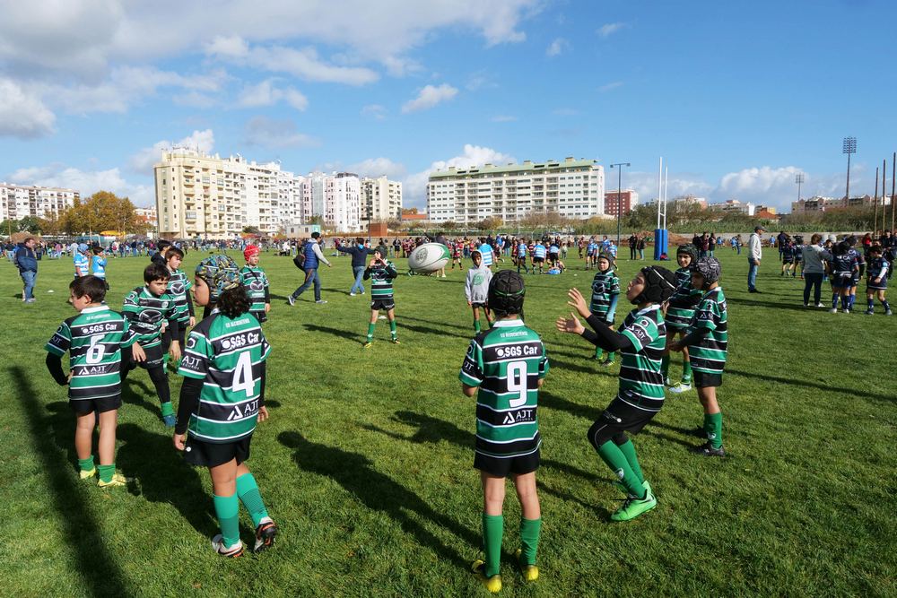 Campo do Club de Rugby de Setúbal - Algodeia - início de atividade