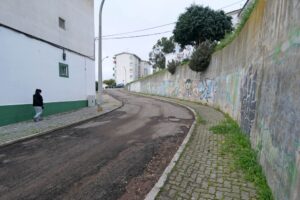 Repavimentações - ruas Ramalho Ortigão e Magnólias