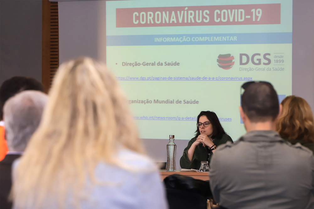 Sessão esclarecimento sobre coronavírus Covid-19