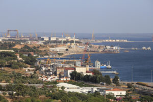 Península Industrial da Mitrena | vista aérea