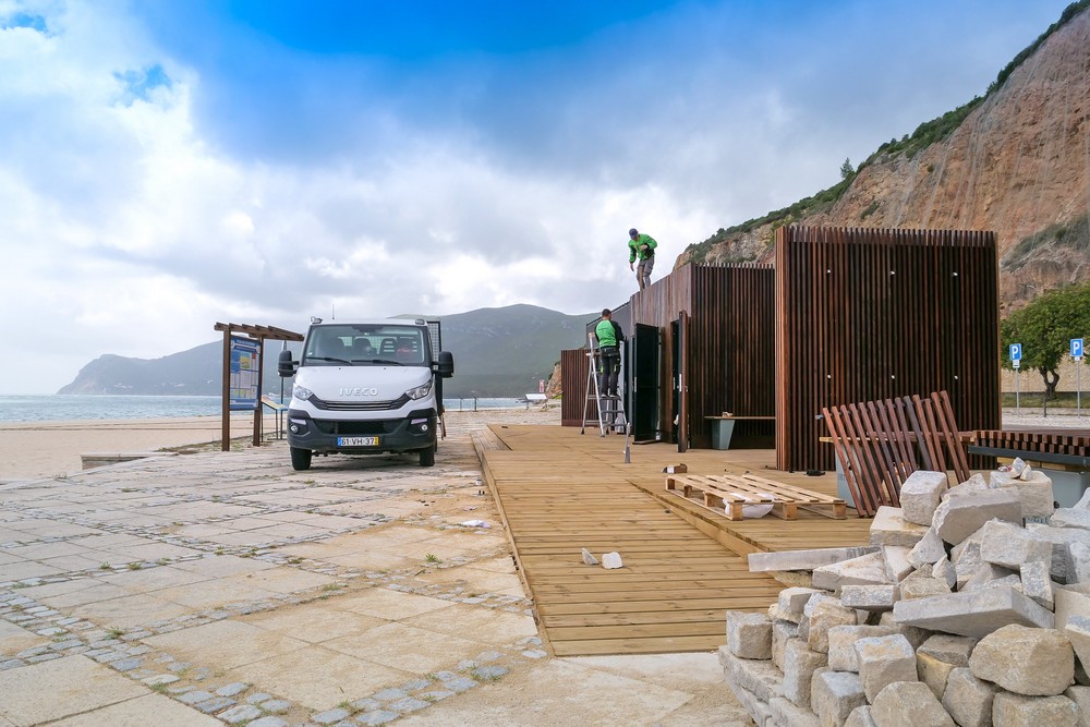 Programa Valorizar - Turismo Acessível | obras na Praia da Figuerinha