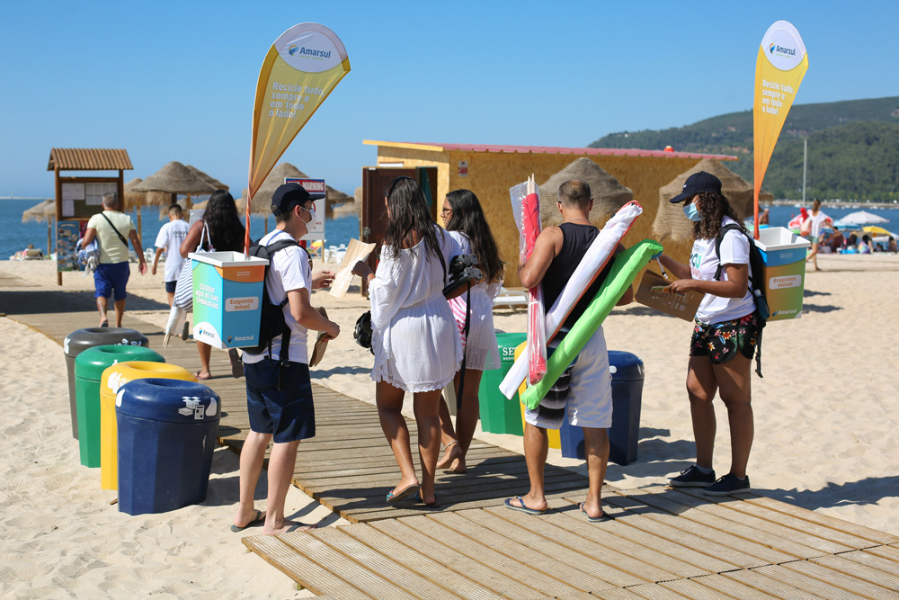 Eco Praias 2020 | ação de sensibilização | Praia de Albarquel