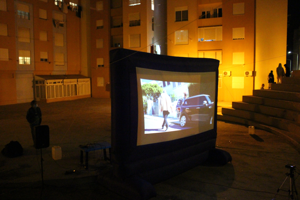Cinema na Rua | Camarinha | Foto da Junta de Freguesia de São Sebastião