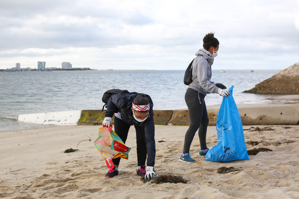 Limpeza do areal da Praia da Saúde | Dia Mundial do Turismo