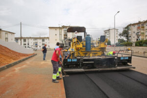 Obras - Rua Júlio Dinis - asfaltamentos