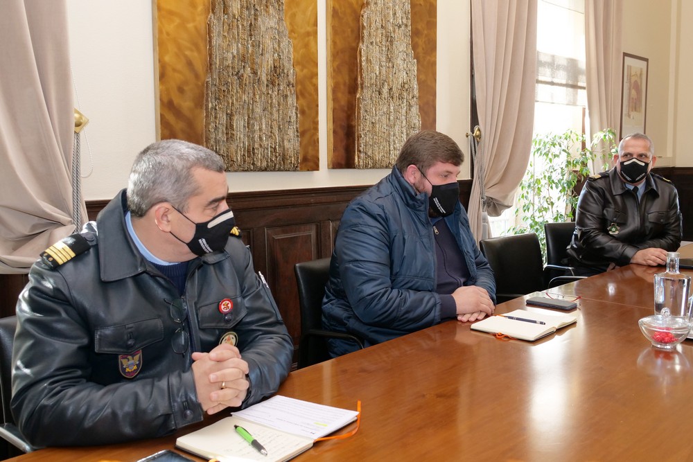 Reunião entre a Comissão Distrital de Proteção Civil de Setúbal e a Federação dos Bombeiros do Distrito de Setúbal