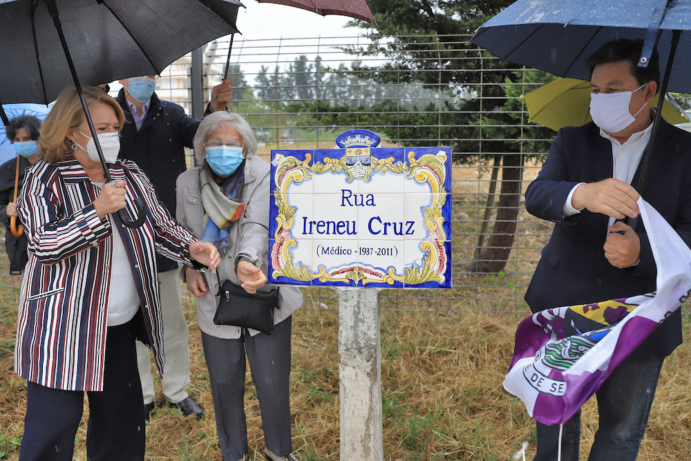 Ireneu Cruz homenageado com nome de rua