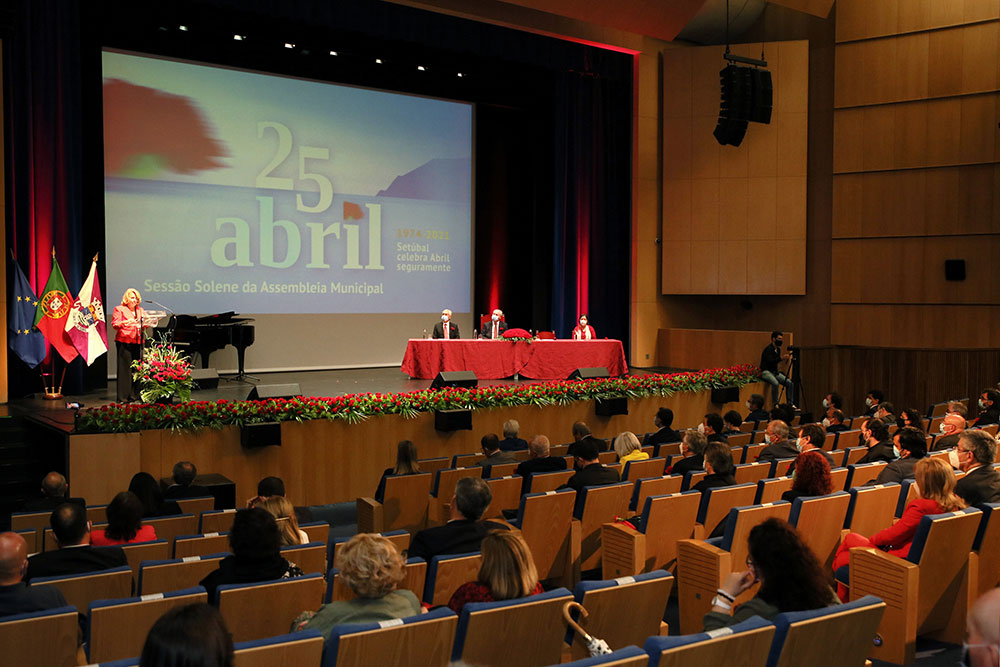 Comemorações do 47 anos do 25 de Abril | Sessão Solene da Assembleia Municipal de Setúbal