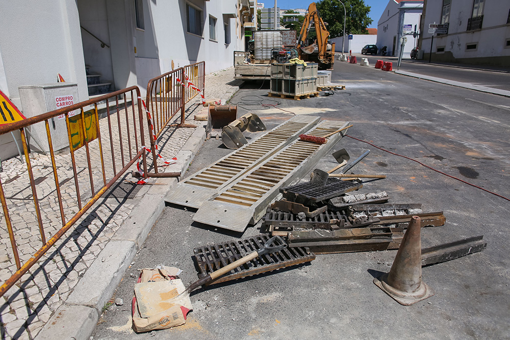 Avenida Jaime Cortesão | reabilitação dos sistemas de drenagem