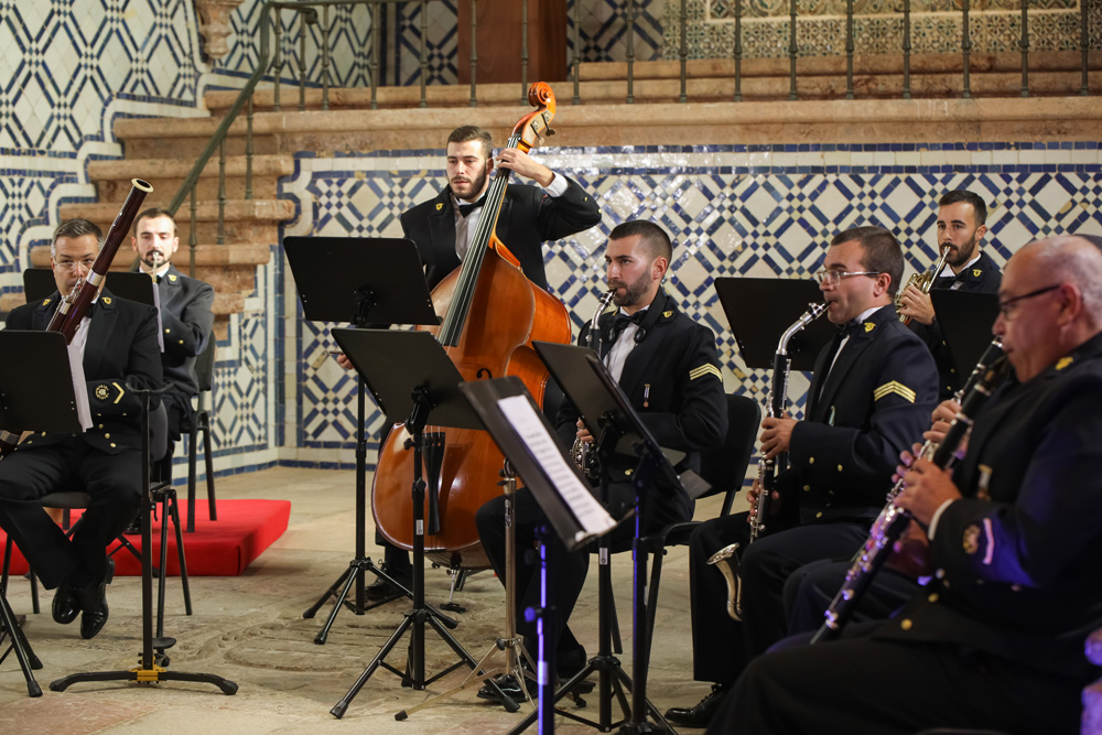 A Camerata de Sopros da Banda Sinfónica do Exército atuou no dia 27 de novembro, na Igreja de Jesus, no âmbito do Festival de Música de Câmara das Forças Armadas e de Segurança