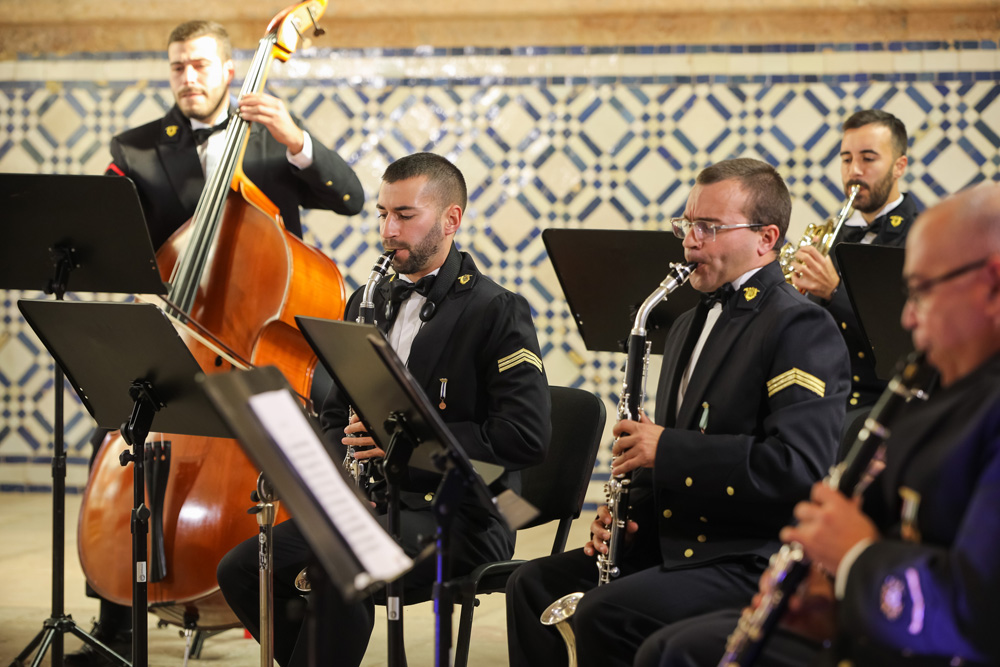 A Camerata de Sopros da Banda Sinfónica do Exército atuou no dia 27 de novembro, na Igreja de Jesus, no âmbito do Festival de Música de Câmara das Forças Armadas e de Segurança