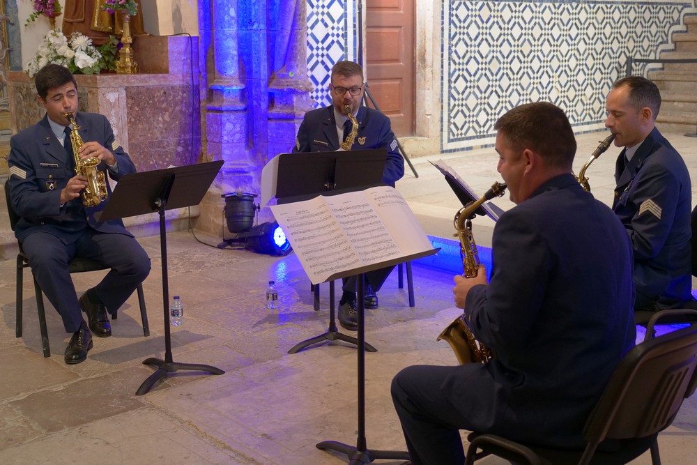 Festival de Música de Câmara das Forças Armadas e de Segurança - Quarteto de Saxofones da Banda de Música da Força Aérea - Igreja de Jesus