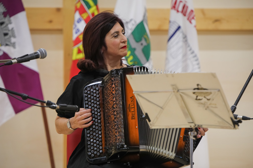 Maria Adélia Botelho a tocar no Festival Internacional de Acordeon de São Sebastião