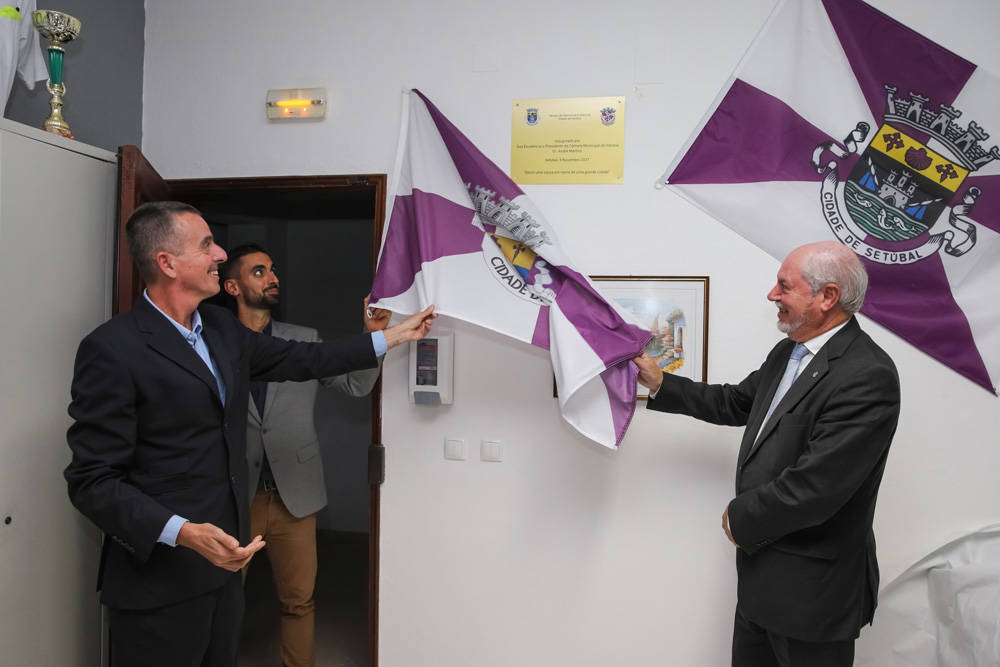 Inauguração das novas instalações do Núcleo de Árbitros de Futebol da Cidade de Setúbal