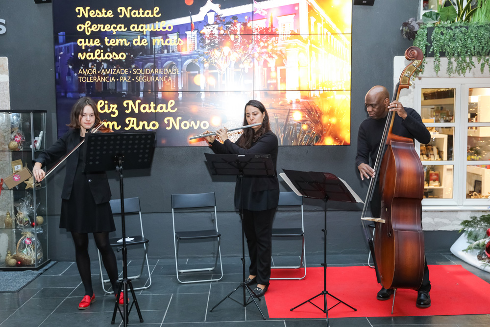 A Orquestra Académica Portuguesa atuou na Casa da Baía, no âmbito do programa Setúbal Christmas Fest 2021