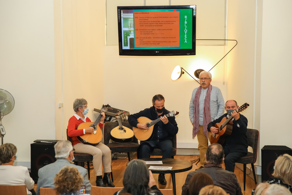 A Biblioteca Pública Municipal de Setúbal recebeu no dia 11 de dezembro a iniciativa Natal com Música