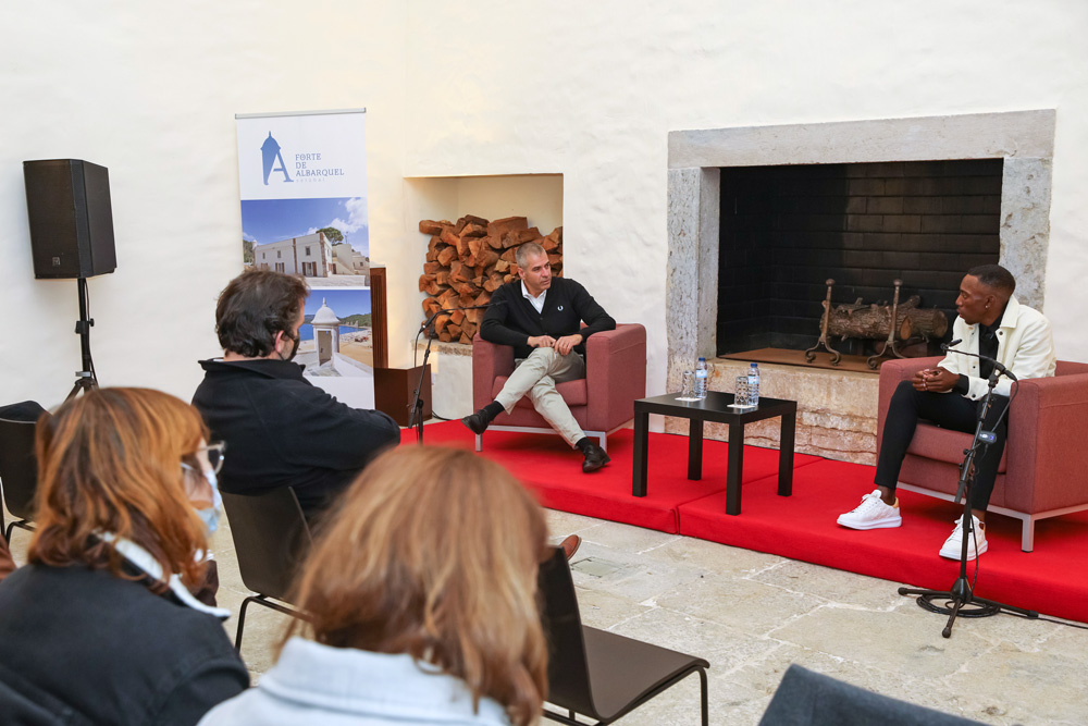 o primeiro encontro do ciclo Conferências do Forte contou com a participação de Pedro Pichardo