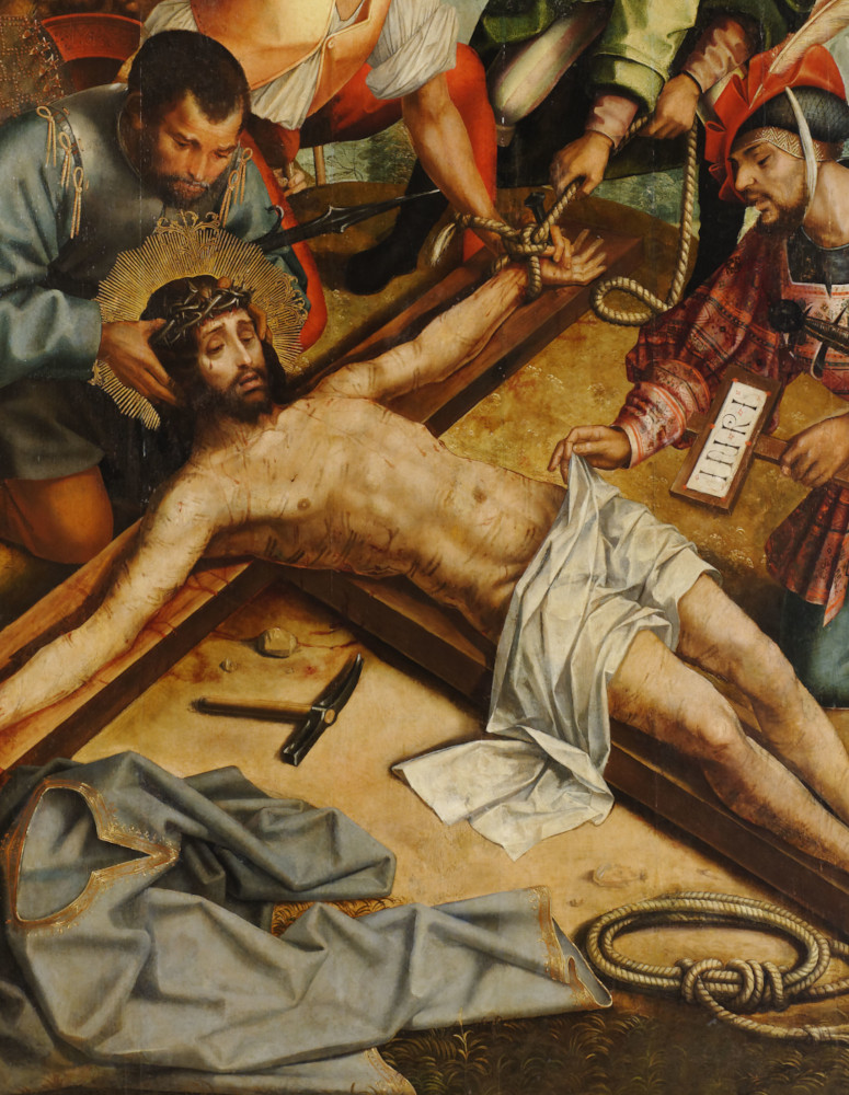 Museu ao Seu Encontro | Cristo a ser pregado na cruz