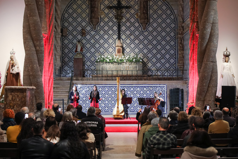 O concerto Infinito Amor celebrou o Dia dos Namorados em mais um evento do ciclo Convento ConVida, na Igreja de Jesus