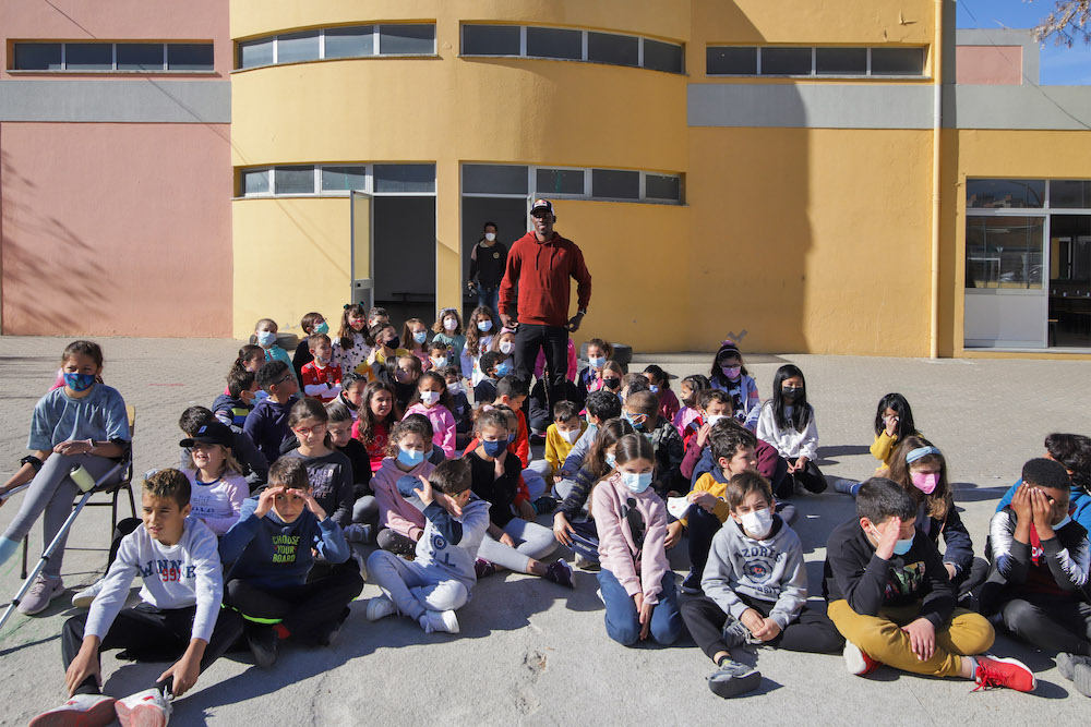 Embaixador vai à Escola - Pedro Pichardo - Escola Básica dos Arcos